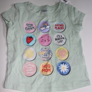 Old Navy badge tee